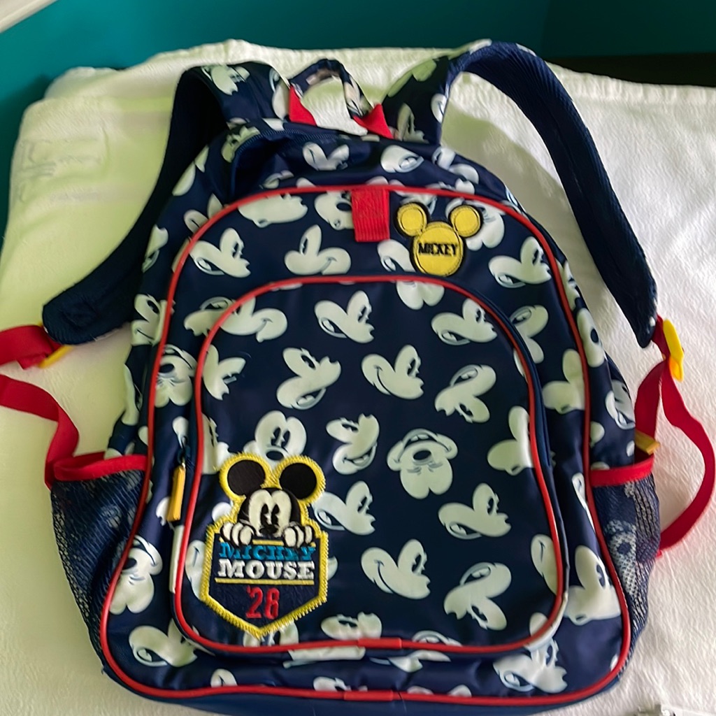 Disney Mickey Mouse Backpack Very Clean Disney Mickey Mouse Backpack Very Clean